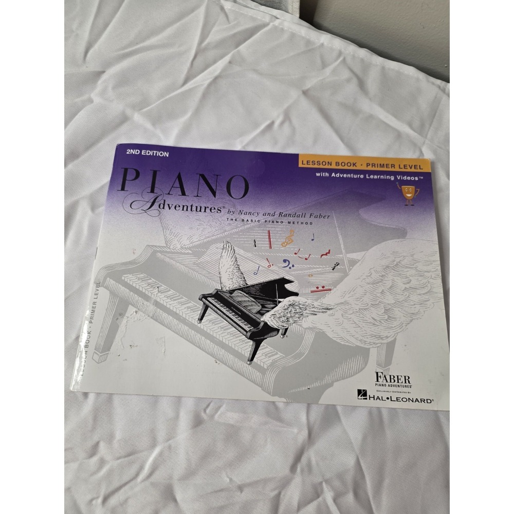 Piano Adventures Primer Level Lesson Book 2nd Edition Paperback Illustrated